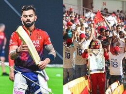 Fans Pay Special Tribute To Virat Kohli During RCB vs KKR IPL 2025 Game. Pics Go Viral Fans Pay Special Tribute To Virat Kohli During RCB vs KKR IPL 2025 Game. Pics Go Viral