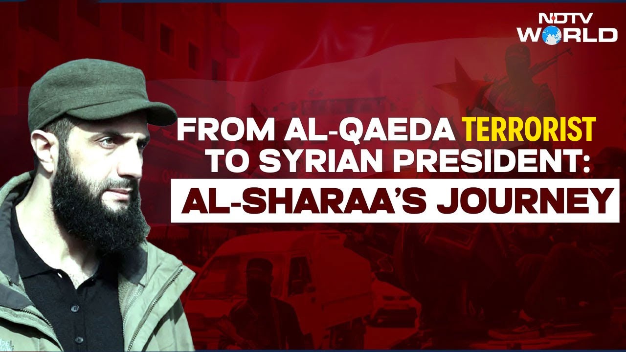 Syrian President Ahmed Al Sharaa | From Al-Qaeda Terrorist To Meeting Trump: Al-Sharaa's Journey