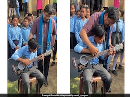 Meghalaya Chief Minister Conrad Sangma Helps Student With Guitar Chords, Wins Hearts Online Meghalaya Chief Minister Conrad Sangma Helps Student With Guitar Chords, Wins Hearts Online