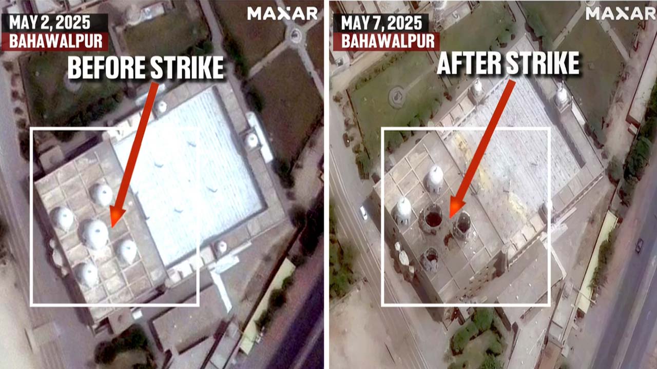 First Satellite Pics Of Operation Sindoor: India's Biggest Strikes On Pakistan