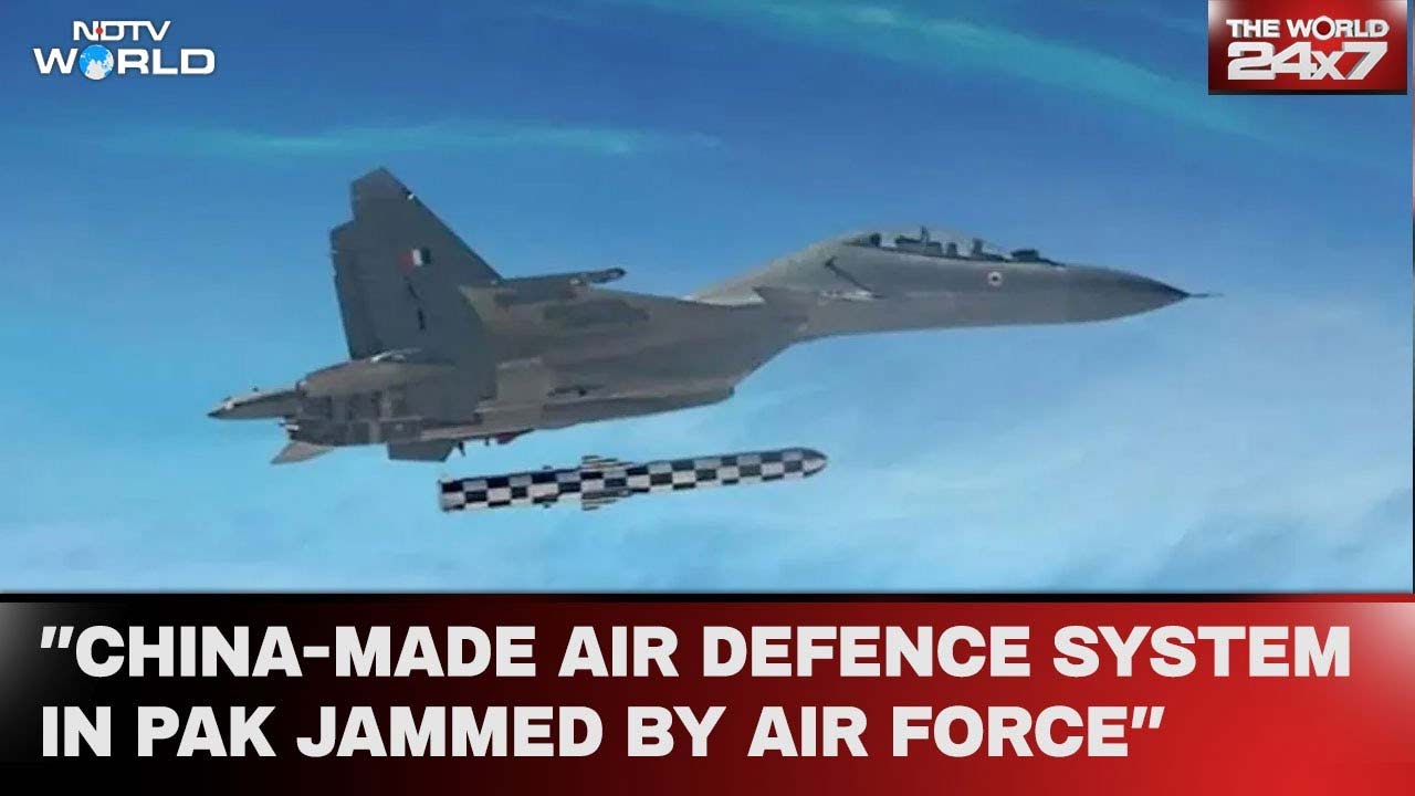 "China-Made Air Defence System In Pakistan Jammed By Air Force," Says India