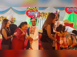Neha Kakkar, Husband Rohanpreet Singh Attend Driver's Wedding. Video Is Viral Neha Kakkar, Husband Rohanpreet Singh Attend Driver's Wedding. Video Is Viral