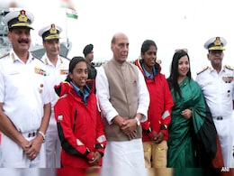 "Same Planet, Different World": INSV Tarini Crew Completes Global Voyage "Same Planet, Different World": INSV Tarini Crew Completes Global Voyage