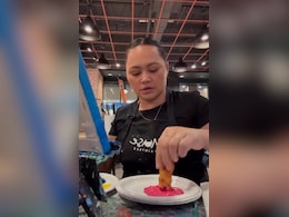 Watch: Woman's Amusing 'Accidental' Snack At Sip-And-Paint Outing Gets Over 70 Million Views