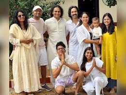 Vikrant Massey Visits Sri Sri Ravi Shankar's Art Of Living Ashram. Bonus - Glimpse Of Son Vardaan