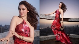 Tamannaah Bhatia Looks Ethereal In A Rose-Printed Dress