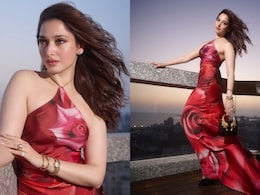 Tamannaah Bhatia Looks Ethereal In A Rose-Printed Dress Tamannaah Bhatia Looks Ethereal In A Rose-Printed Dress