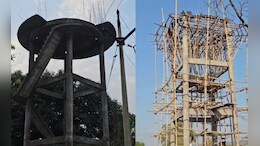 Water Crisis: पानी की दो अधूरी टंकियां, जल संकट से ग्रामीण परेशान; सिर्फ एक हैंडपंप के सहारे कट रही है जिंदगी