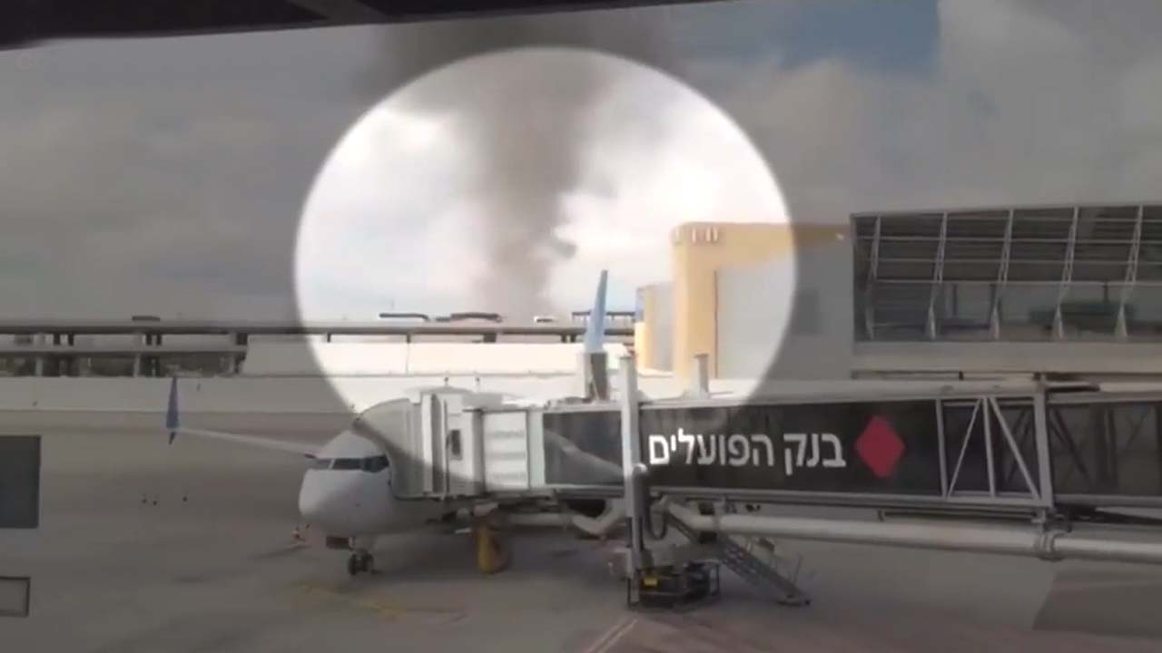 Houthi Ballistic Missile Strikes Near Israel's Biggest Airport