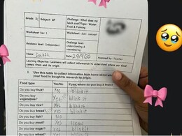 बच्चे से होमवर्क में पूछा- हम खाने की खरीदारी कैसे करते हैं? बच्चे ने दिए ऐसे जवाब, आंसुओं में डूबा Blinkit एडमिन बच्चे से होमवर्क में पूछा- हम खाने की खरीदारी कैसे करते हैं? बच्चे ने दिए ऐसे जवाब, आंसुओं में डूबा Blinkit एडमिन