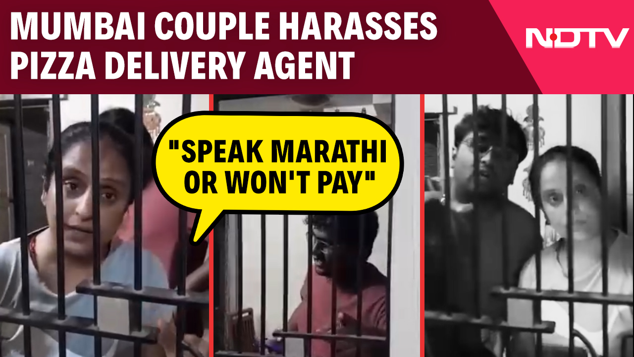 Mumbai News | Mumbai Couple Harasses Pizza Delivery Agent: "Speak Marathi Or Won't Pay"