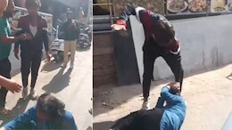 ई-रिक्शा चालक ने युवती के साथ की बेरहमी से मारपीट, बाल पकड़कर सड़क पर घसीटा; वीडियो वायरल