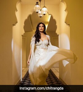 Chitrangda Singh Paints A Picture Of Serenity In An Ivory Silk ...