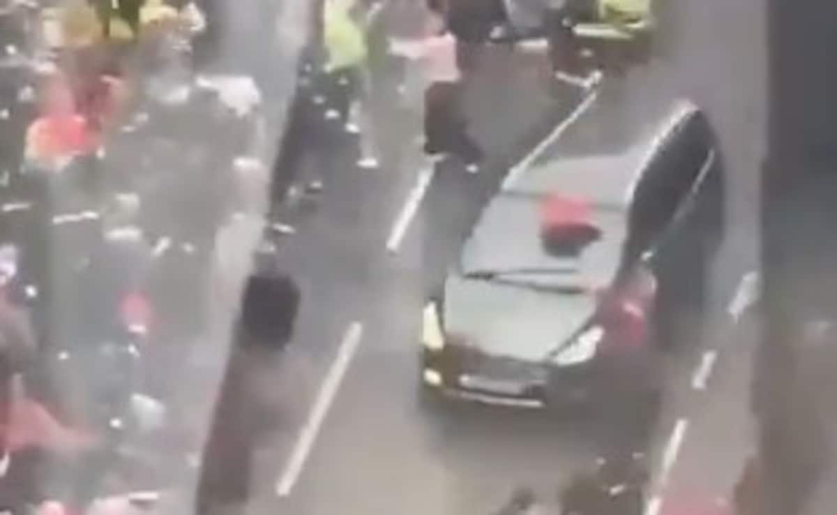 Video: Car Knocks Over Liverpool Fans During Premier League Title Celebrations; Driver Arrested