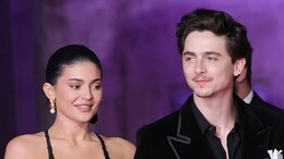 Kylie Jenner And Timothee Chalamet Set Couple Style Goals In Matching Black Gown And Tuxedo