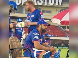 Rohit Sharma Has A Special Song For Mumbai Indians' New Recruit - Video Wins Internet Rohit Sharma Has A Special Song For Mumbai Indians' New Recruit - Video Wins Internet