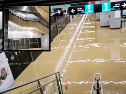 Mumbai Metro 3 : भुयारी मेट्रोला पावसाचा फटका, 16 दिवसांपूर्वीच झालं होतं उद्घाटन;  स्थानकात आता पाणीच पाणी Mumbai Metro 3 : भुयारी मेट्रोला पावसाचा फटका, 16 दिवसांपूर्वीच झालं होतं उद्घाटन;  स्थानकात आता पाणीच पाणी