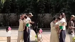 Crazy Viral: Anushka Sharma Holds Son Akaay Close, Leaves Daughter Vamika In Awe. Bonus - Virat Kohli