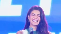 Jacqueliene Fernandez Radiates Elegance In A Two-Toned Mini Dress At <i>Hai Junoon</i> Musical