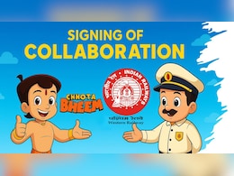 सुरक्षित रेल सफर की सीख देगा छोटा भीम, वेव्स समिट में एनिमेशन कंपनी और रेलवे में डील डन सुरक्षित रेल सफर की सीख देगा छोटा भीम, वेव्स समिट में एनिमेशन कंपनी और रेलवे में डील डन