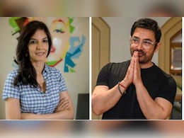 Watch: Aamir Khan's Partner Gauri Spratt Waits At Mumbai Airport To Receive Him