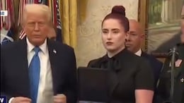 US Woman Whose Cop Father Died On Duty Goes Viral At Donald Trump Event: "Worst Nightmare"