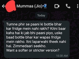 After Son Forgets To Fill Water Bottle Again, Mom Takes Help Of GPT For Scolding Him