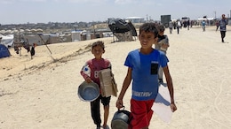 "Can't Get Food For My Children": Chaos At Food Distribution Sites In Gaza