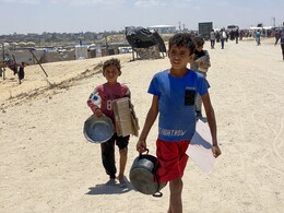 "Can't Get Food For My Children": Chaos At Food Distribution Sites In Gaza