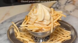 Viral Video Shows Ice Cream Topped With Crisp Potato, Internet Gives A Thumbs Up
