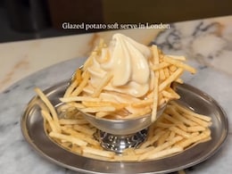 Viral Video Shows Ice Cream Topped With Crisp Potato, Internet Gives A Thumbs Up Viral Video Shows Ice Cream Topped With Crisp Potato, Internet Gives A Thumbs Up