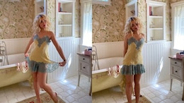 Sabrina Carpenter Is A Sweet Dream In A Baby Blue Mini Dress