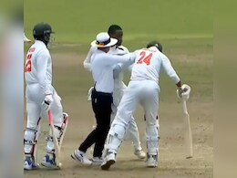 VIDEO: क्रिकेट की गरिमा हुई तार-तार, गेंदबाज ने बल्लेबाज के सिर पर मारा मुक्का, खूब हुई हाथापाई