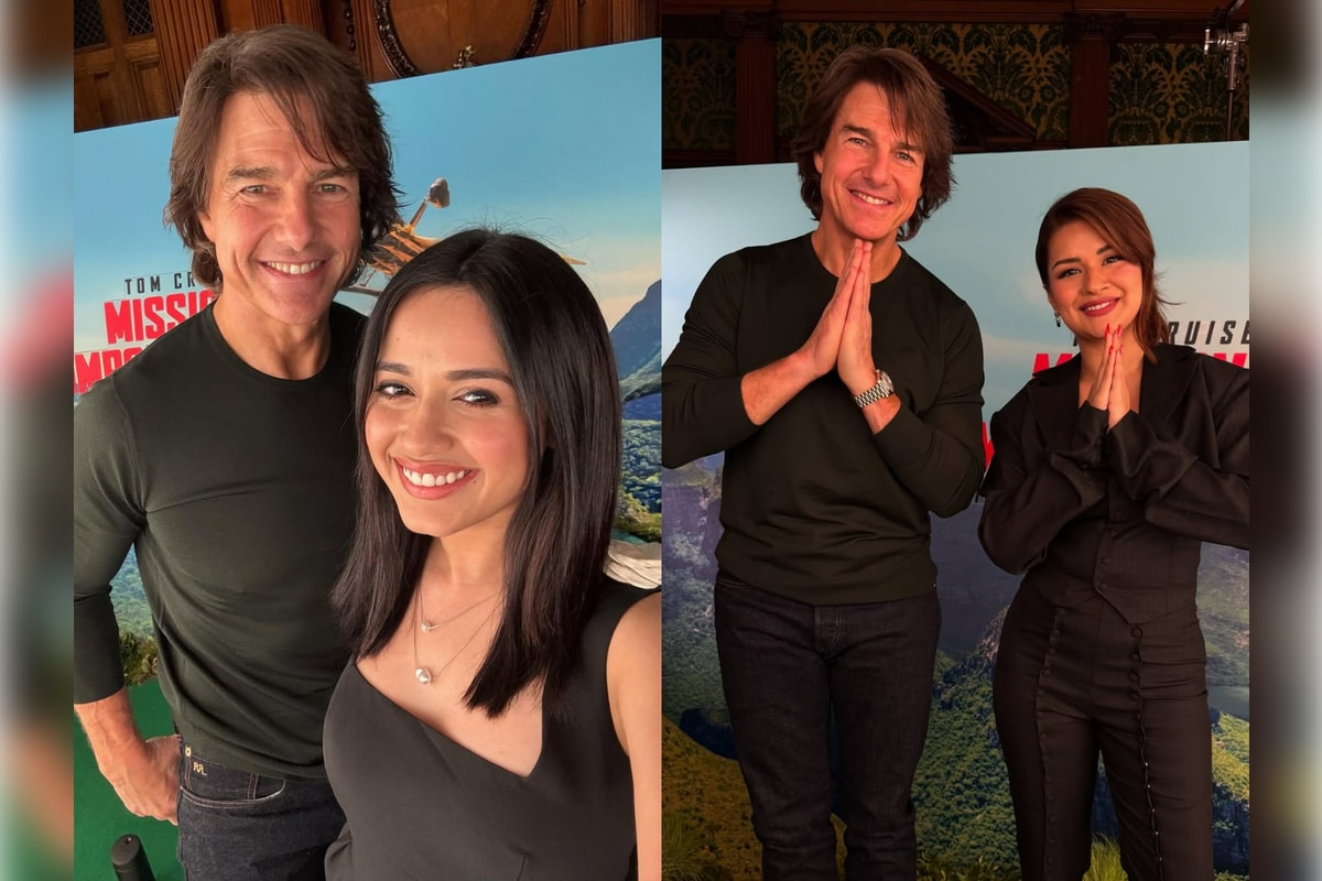 Jannat Zubair and Avneet Kaur Meet Tom Cruise; Pics Are Viral