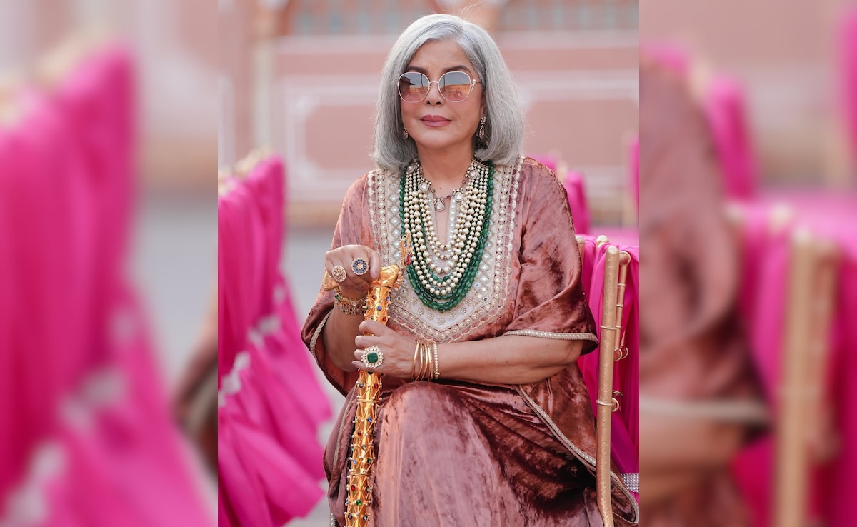 Zeenat Aman looks regal in a Kaftaan. Photo: Instagram/thezeenataman Zeenat Aman looks regal in a Kaftaan. Photo: Instagram/thezeenataman