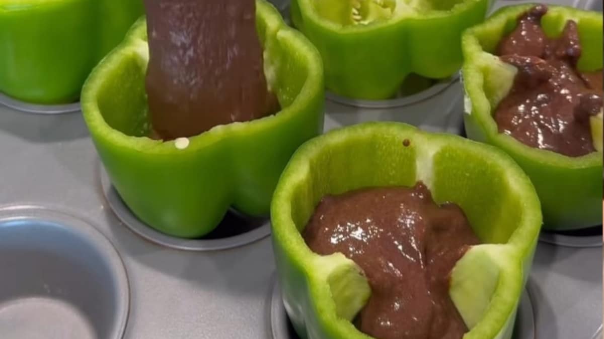 Woman's Bell Pepper Cupcake Hack Divides Internet Foodies
