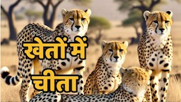 Cheetah in Kuno Update: पालतू मवेशियों के शिकार की फिराक में कूनो से निकला चीतों का झुंड, ग्रामीणों में दहशत