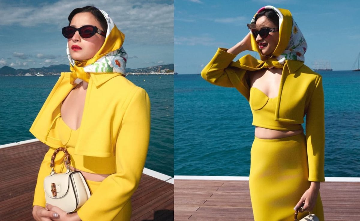 Alia Bhatt in vintage couture at Cannes 2025. Photo: Instagram/aliabhatt