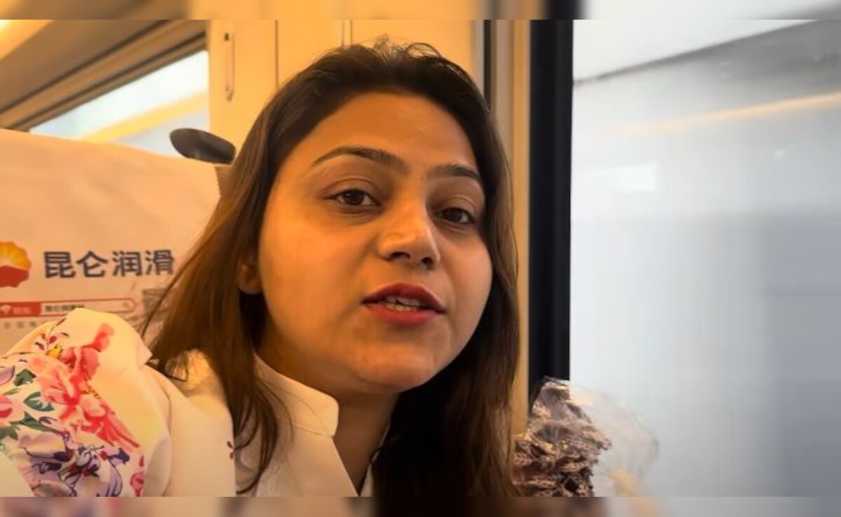 Latest and Breaking News on NDTV A screenshot from Jyoti's vlog. (Courtesy: YouTube)