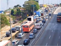 मुंबई-पुणे एक्सप्रेसवेवर मोठी वाहतूक कोंडी, 8 ते 10 किलोमीटरपर्यंत वाहनांच्या रांगा