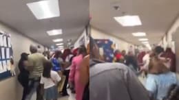 Video: US School Event Turns Into Chaos As Parents Exchange Punches In Mass Brawl