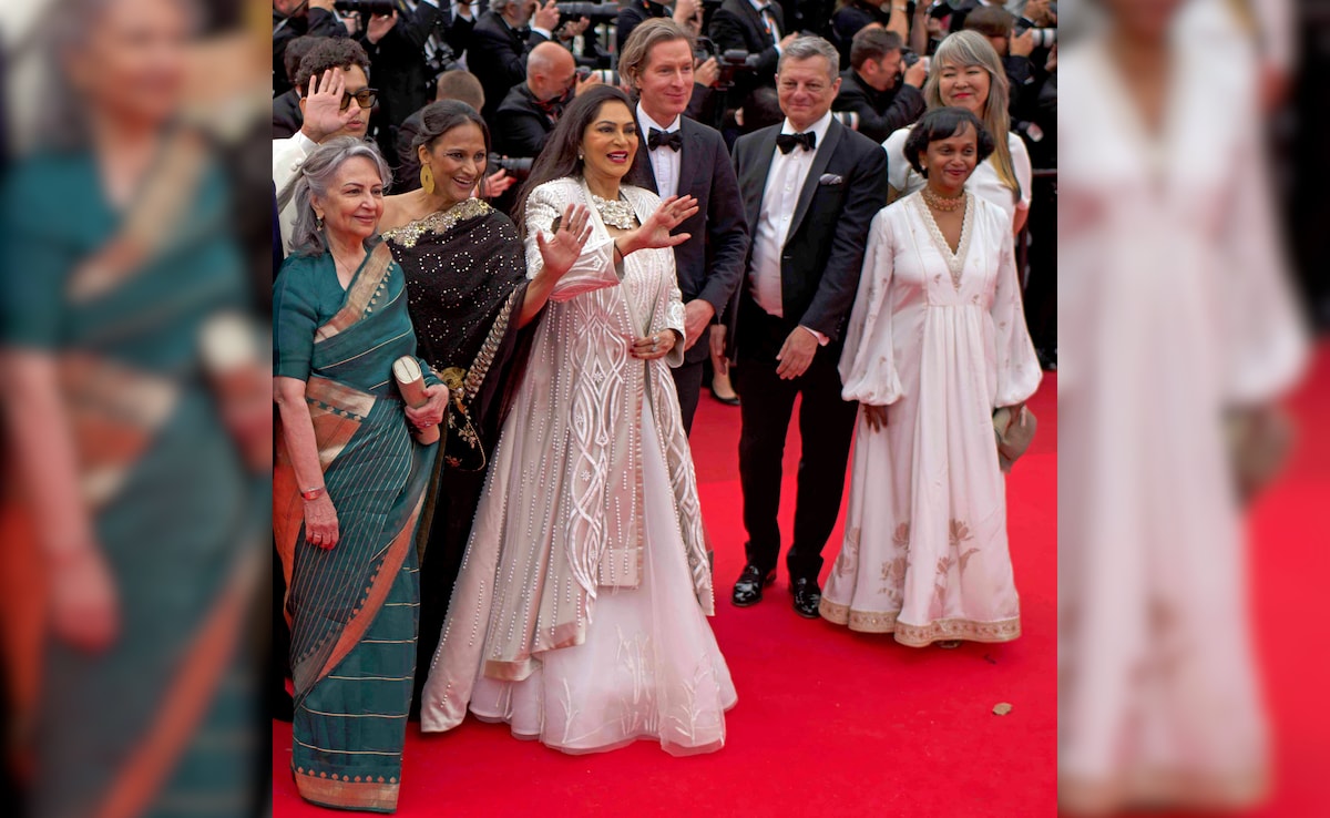 Simi Garewal and Sharmila Tagore at Cannes 2025. Photo: Film Heritage Foundation Simi Garewal and Sharmila Tagore at Cannes 2025. Photo: Film Heritage Foundation