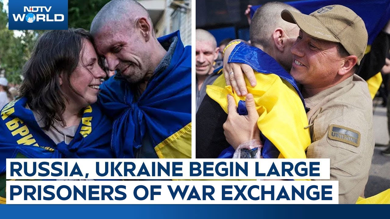 Russia Ukriane War News | Ukraine, Russia Exchange 800 POWs In Largest Prisoner Swap Of War So Far