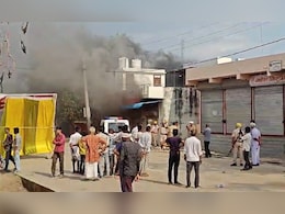 कोटा में मैकेनिक की हत्या के बाद तनाव, लोगों ने दुकान में लगाई आग; मंत्री हीरालाल नागर रवाना