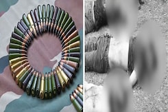 Massive Weapons Haul In Shopian After 3 Terrorists Killed In Encounter Massive Weapons Haul In Shopian After 3 Terrorists Killed In Encounter