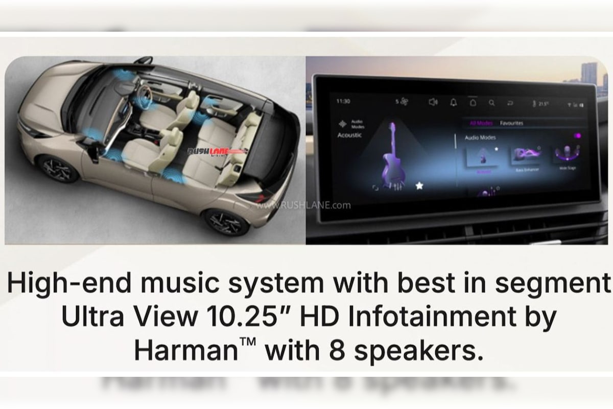 Tata Altroz Facelift music system and infotainment screen Tata Altroz Facelift music system and infotainment screen