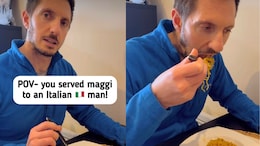 Viral Video: Italian Man Tries Maggi For The First Time, Watch His Reaction