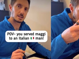 Viral Video: Italian Man Tries Maggi For The First Time, Watch His Reaction Viral Video: Italian Man Tries Maggi For The First Time, Watch His Reaction