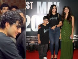 Ibrahim Ali Khan Shows Up At Rumoured Girlfriend Palak Tiwari's <i>The Bhootnii</i> Screening Ibrahim Ali Khan Shows Up At Rumoured Girlfriend Palak Tiwari's <i>The Bhootnii</i> Screening