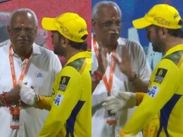 Watch: MS Dhoni Engages In Long Chat With CSK CEO Amid Rumours Over IPL Future